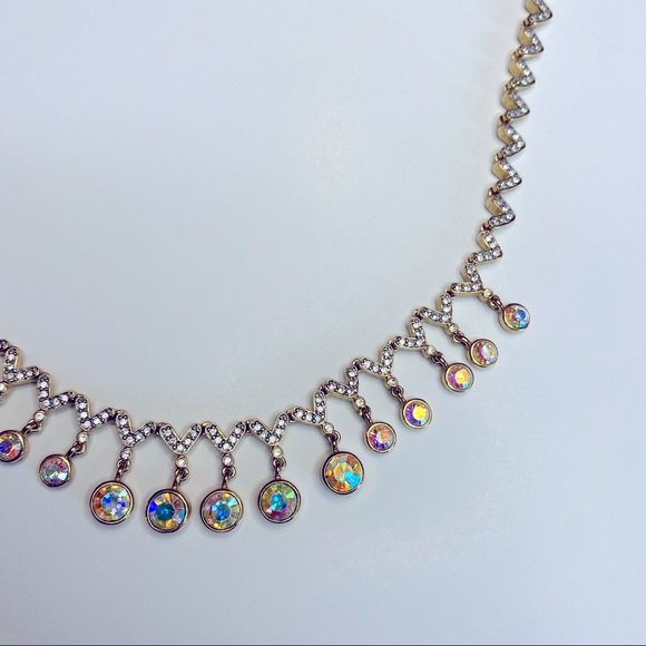 VINTAGE rhinestone necklace - Picture 4 of 5